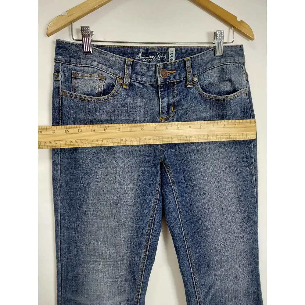 American Rag Cie Boot Bootcut Medium Denim Jeans Women See Measurements